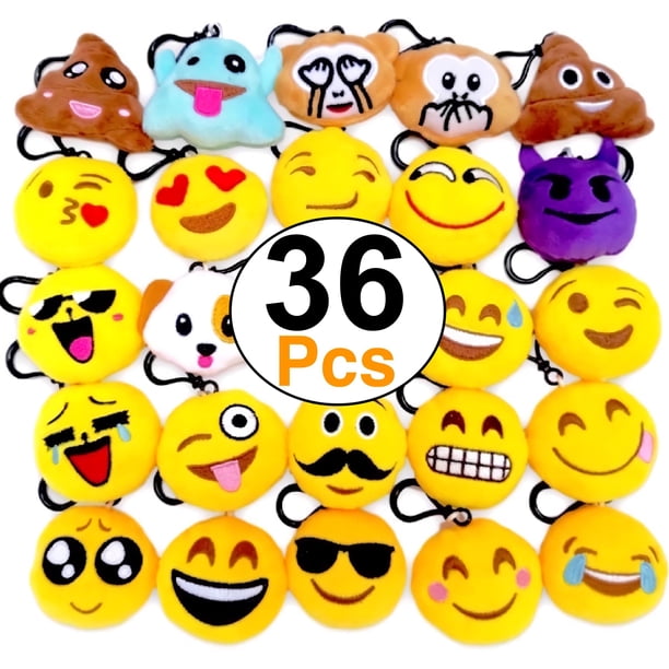 Llavero de felpa OHill Party Favor, paquete de 36 minialmohadas