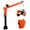 5000 lbs, variant on Electric Winch 2000 lb 12V Truck-Mounted Crane Hoist Pickup Truck Crane, Swivel Lift Electric Hoist with 360° Swivel, Jib Cranes for Building, Transport & Lifting