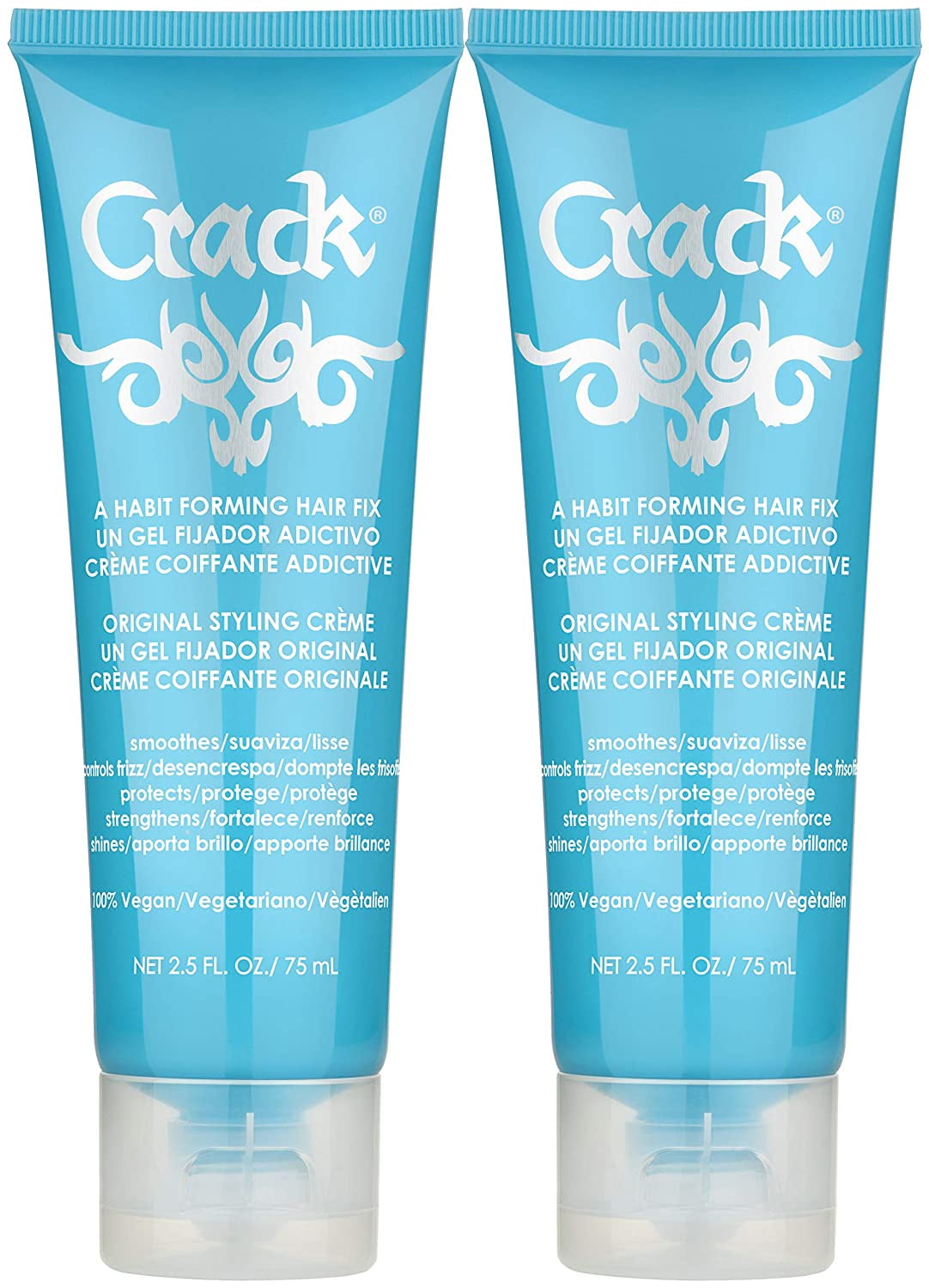CRACK HAIR FIX Styling Creme MultiTasking, AntiFrizz, LeaveIn