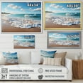thumbnail image 4 of Designart "Coastal Waves Seaside Charm" Landscapes Wall Art Living Room, 4 of 5