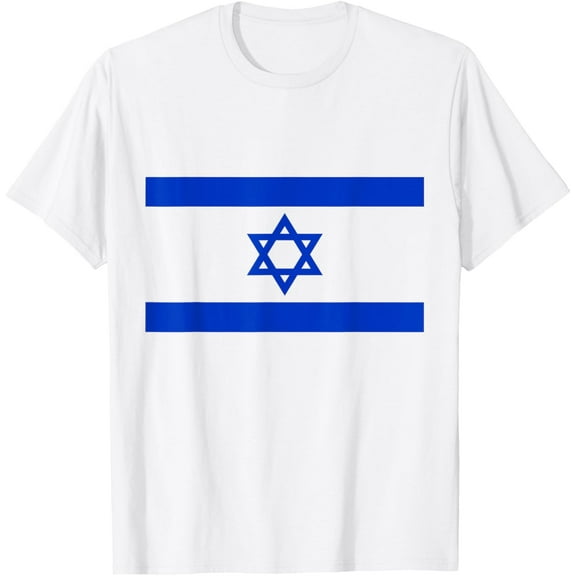 Israeli Flag Cool Jew Hanukkah Flags Men Women Israel T-Shirt
