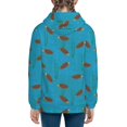 thumbnail image 6 of Picia Sea Turtle for Boys Fashion Full-zip Hoodies & Sweatshirts with Kangaroo Pocket,Zip-up Hooded Sweatshirt for Kid, Moisture Wicking & Breathable-Small, 6 of 6