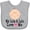 AC-Heather Grey, variant on Inktastic My Lola and Lolo Love Me Girls Baby Bib