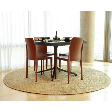 Anji Mountain Amb0328 080r Kerala Jute Round Rug Natural 8 Feet Anji Mountain Amb0328 080r Kerala Jute Round Rug Natural 8 Feet