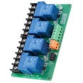 thumbnail image 3 of Relay Module 4 Channel Circuit Relay Module Automatic Control High Low Type  Double Sided PCB Board Optocoupler Isolation 90mA/80mA/50mA, 3 of 8