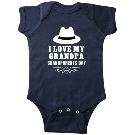 

Inktastic Grandparents Day I Love My Grandpa Gift Baby Boy or Baby Girl Bodysuit