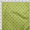 thumbnail image 3 of oneOone Viscose Chiffon Fabric Geometric Line Ikat Print Sewing Fabric BTY 42 Inch Wide, 3 of 4