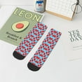 thumbnail image 7 of Fuzoiu Cartoon Crabs Print Adult Socks, Crew Moisture-wicking Socks, Unisex Cushion Crew Socks,Casual Sports Ankle Socks, 7 of 7