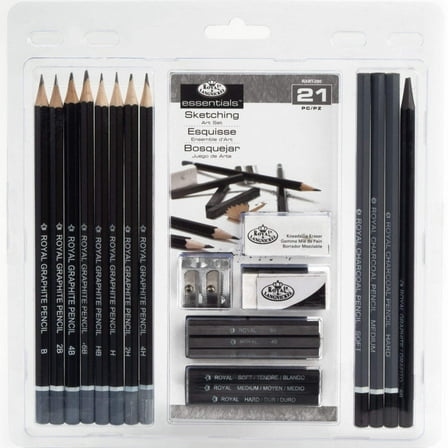 Royal & Langnickel Essentials Artist Set Sketching 21pc