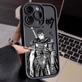 thumbnail image 3 of Funda de teléfono de Anime Berserk Guts para Apple iPhone 15, 14, 13, 12, 11, XS, XR, X, 8, 7 Pro Max Plus, 3 of 5