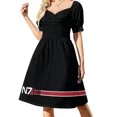 thumbnail image 2 of N7 Logo Sleeveless Dress ladies dresses for special occasion dresses for women women dress Dress for girls, 2 of 7