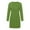 Green, variant on Patlollav Winter Dress,Women Sexy Long Sleeve Casual Solid Embroidered Round Neck Long Dresses