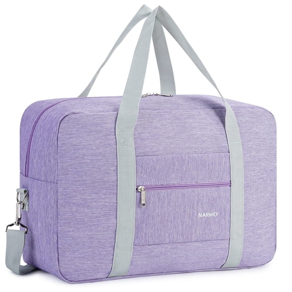 Lightweight Foldable Duffel Bags for Spirit Airlines Personal Item Bag 18x14x8 Underseat Carry on Waterproof Travel Tote Handbag with Shoulder Strap