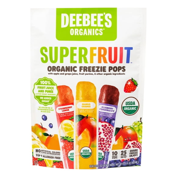 Sugar free ice pops