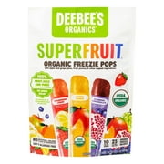 Deebee's Organics Fruit Freezies Ice Pops, Gluten-Free, 1.35 oz, 10 Count