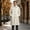 Khaki, variant on Mens Trench Coat Slim Fit Single Breasted Long Windbreaker Jacket Classic Lapel Casual Overcoat Business Trench Jacket