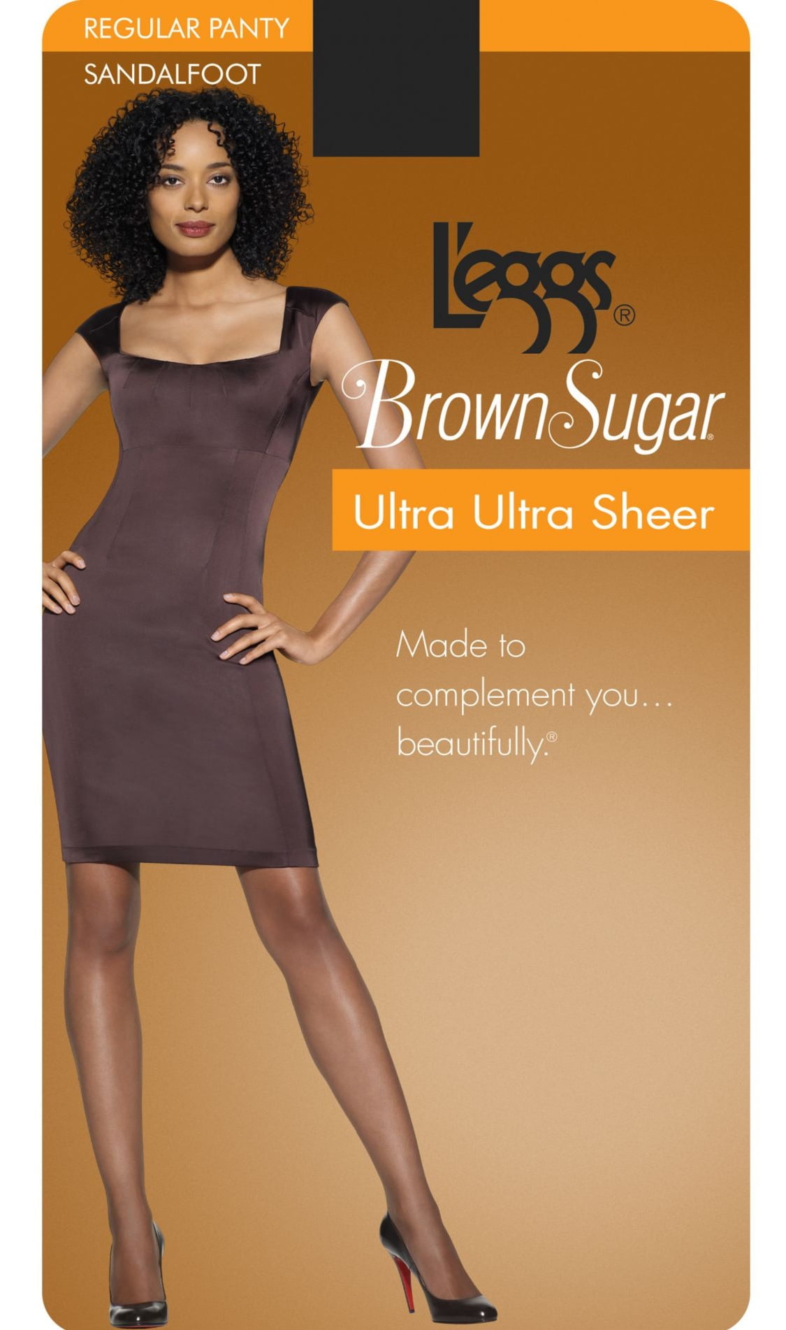 L'eggs Brown Sugar Ultra Sheer Pantyhose, 1-Pack Jet T Women's - Walmart.com