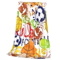 thumbnail image 3 of Bingfone Balls Print Flannel Fleece Blanket Throw Blanket For Bed,Sofa,Couch,Travel,Camping(80"X60"), 3 of 9
