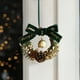 thumbnail image 4 of 1Pcs Christmas Decoration Pendant - Bow Bells Flower Ring Door Hanging - Christmas Tree Pinecone Vines Ring Pendant - Wall Decoration, 4 of 6