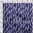 thumbnail image 2 of oneOone Viscose Chiffon Fabric Abstract Stripe Ikat Print Fabric By The Yard 42 Inch Wide, 2 of 4