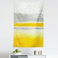 thumbnail image 1 of Yellow Tapestry, Watercolor Style Bicolor Abstract Art Design with Brush Stroke Effects, Fabric Wall Hanging Decor for Bedroom Living Room Dorm, 5 Sizes, Pale Green Earth Yellow, by Ambesonne, 1 of 1