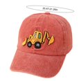 thumbnail image 2 of Gorra de béisbol excavadora bordada para niños pequeños, 2 of 5