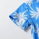 thumbnail image 5 of Odeerbi 6M-13Y Niños Camisa Hawaiana Verano Playa Camisas de Algodón Niños Blusa de Manga Corta Flor Tropical Camisa Estampada Ocio Tops, 5 of 9