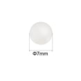 thumbnail image 2 of Unique Bargains 7mm Nylon Solid Plastic Bearing Balls G1 Precision 50 Pack, 2 of 4