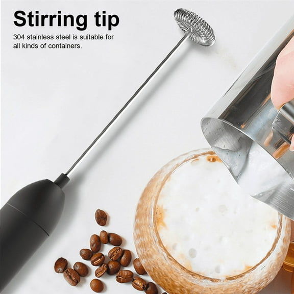 Electric Milk Frother Mixer Egg Beater Kitchen Food Stirrer Coffee Cappuccino Creamer Whisk Blender -