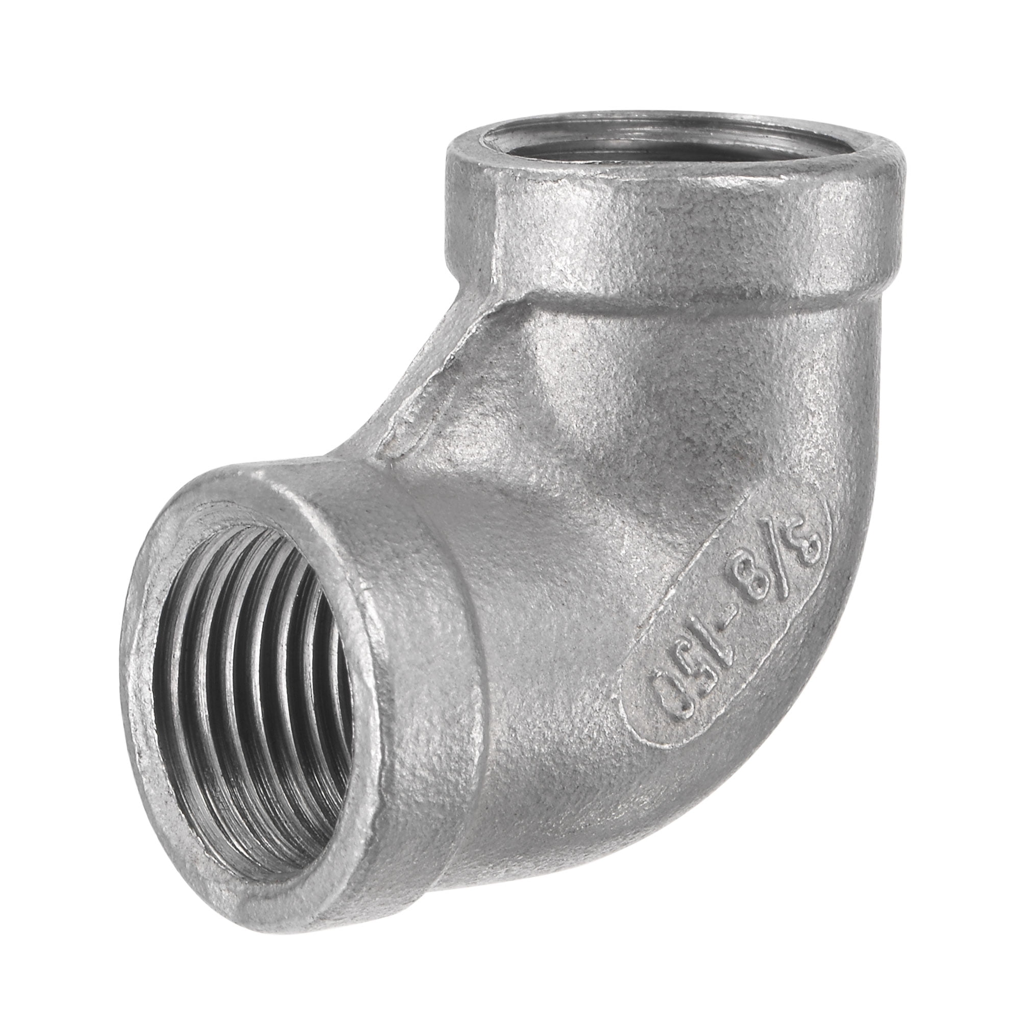 3/8"x1/4" Female Threaded Elbow Reducer Pipe Fitting 90 Degree angled SS304 NPT 