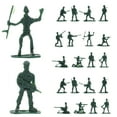 thumbnail image 1 of MOVTOTOP 100Pcs Small Soldier Models Mini Soldier Figures for Doll Houses School Projects Educational Use, 1 of 7