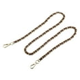 thumbnail image 1 of Unique Bargains Purse Chain Strap, 47' Purse Strap Shoulder Bag Replacement Strap(Dark Brown/Gold), 1 of 6