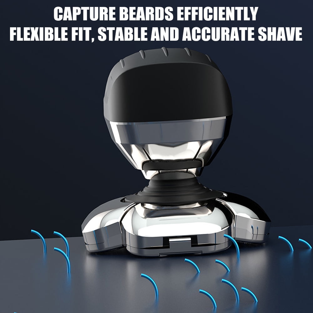 Electric  Shaver for Bald Men,DFITO 5-in-1 Head Shaver for Bald Men, IPX6 Waterproof Wet Dry Shaving with LED Display