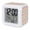 Pink Yellow Blue, variant on Colorful Polka Dot Digital Alarm Clock for Bedrooms, Smart LED Alarm Clock with 7 Color Changing Night Light, Rainbow Polka Dots Watercolor Silent Wake Up Clocks for Sleep Study Cooking 3.2"x3.2"