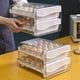 thumbnail image 2 of Caja De Almacenamiento De Huevos De 40 Rejillas Apilable De Doble Capa Tipo Cajón Contenedor De Huevos Para Refrigerador Yuarrent VI011548-00, 2 of 6