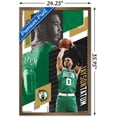 thumbnail image 3 of NBA Boston Celtics - Jayson Tatum 19 Wall Poster, 22.375" x 34", Framed, 3 of 4