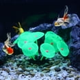 thumbnail image 3 of Unique Bargains Green Aquarium Simulation Coral Aquatic Plant Silicone Fluorescent Glow Fish Tank Landscape Decoration, 3 of 7
