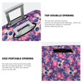 thumbnail image 5 of Fotbe cool Skull flower colorful Luggage Cover Protector,Suitcase Protector,Scratch and Dirt Resistant,Fits 18-32 Inch Luggage-Medium, 5 of 9