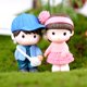 thumbnail image 5 of Adornos de Jardín Macarena Estatuil en Miniatura Artesanía Hada Pareja Boda 4,2x2,6cm, 5 of 8