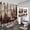 Brown Bear & Deer, variant on 4PCS Black Bear Shower Curtain Set, Deer Elk Moose Wildlife Hunting Lodge Woodland Country Rustic Farmhouse Cabin Bathroom Decor, Waterproof Fabric Shower Curtain, Non-Slip Bath Mat