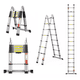 thumbnail image 1 of Escalera Telescópica TOPWIRE Aluminio Plegable 4.4m Multiusos, 1 of 6