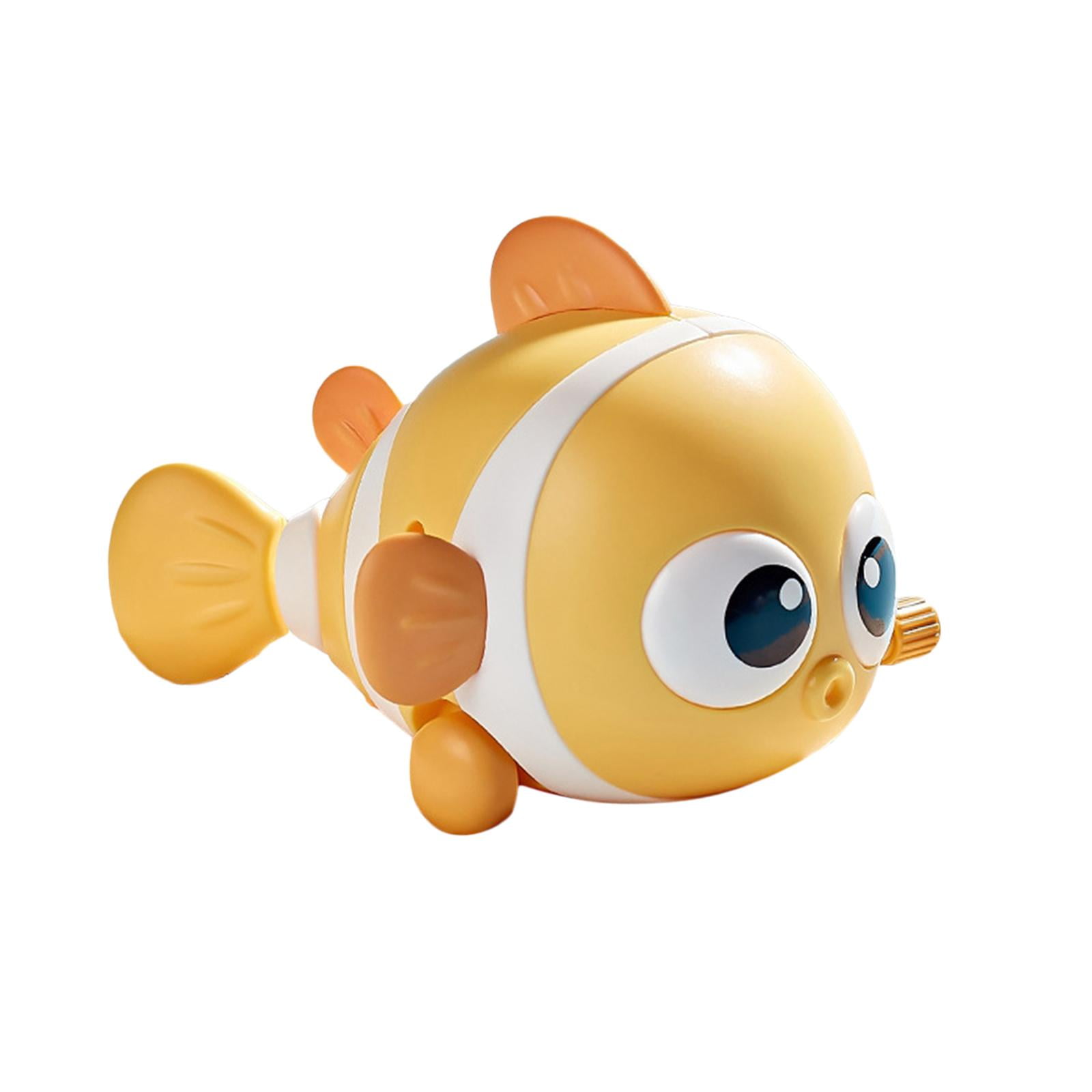 Bath Toys,bath toys wind up swimming animals toy fish,Clockwork Swimming  Fish Water Toy Bathtub,Bath Swimming Toy Bathtub Pool Toys Boy  Girl,Floating Water Pool Toys Bathtub Shower Brown 
