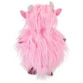 thumbnail image 4 of Medium Fancy Furry Cow Plush, Pink, 14", Easter by Way To Celebrate, 4 of 6