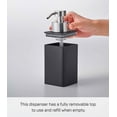 thumbnail image 4 of Yamazaki Home Foaming Soap Dispenser, Black, ABS Plastic, 12.2 fluid oz., 360 milliliters, No Assembly, 4 of 7
