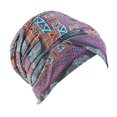 thumbnail image 2 of para La Cabeza con Pérdida de Cabello para Mujer, Gorro de Cáncer, Gorro de Quimioterapia, Turbante, para proteger para La Cabeza, Multicolor Yinane Sombrero de turbante de mujer, 2 of 8