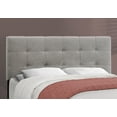 thumbnail image 3 of 64.25" x 85.25" x 45" Beige Linen - Queen Size Bed, 3 of 10