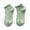 Green_001, variant on Womens Ankle Socks Sailor with Ruffle Edge Cute Heart Pattern Casual Socks Summer Lightweight Comfortable Socks for Women Green_003