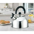 thumbnail image 4 of American Dream Home Goods 2.5L Stainless Steel Stovetop Whistling Tea Kettle with Foldable Handle, Silver, 4 of 10