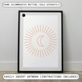 thumbnail image 4 of Craig Frames 24x36 Picture Frame - Black Style 1"WB3 1 Inch MDF Moulding - Wall Display Frame for Art, Posters, or Photos, 4 of 7