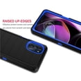 thumbnail image 4 of for Motorola Moto G 5G 2022 Case, Heavy Duty Rugged Defender Case with [Belt Clip Holster] [Built in Screen Protecotr], Shockproof Full Body Protection Kickstand Cover for Moto G 5G (2022) Blue, 4 of 8
